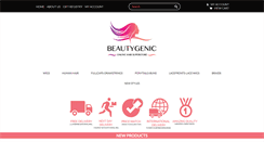 Desktop Screenshot of beautygenic.com
